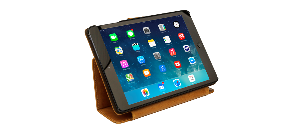 9417773 Dbramante ROIAGT00555 Roskilde til iPad Air  - Golden Tan Cover til iPad Air  | Dbramante